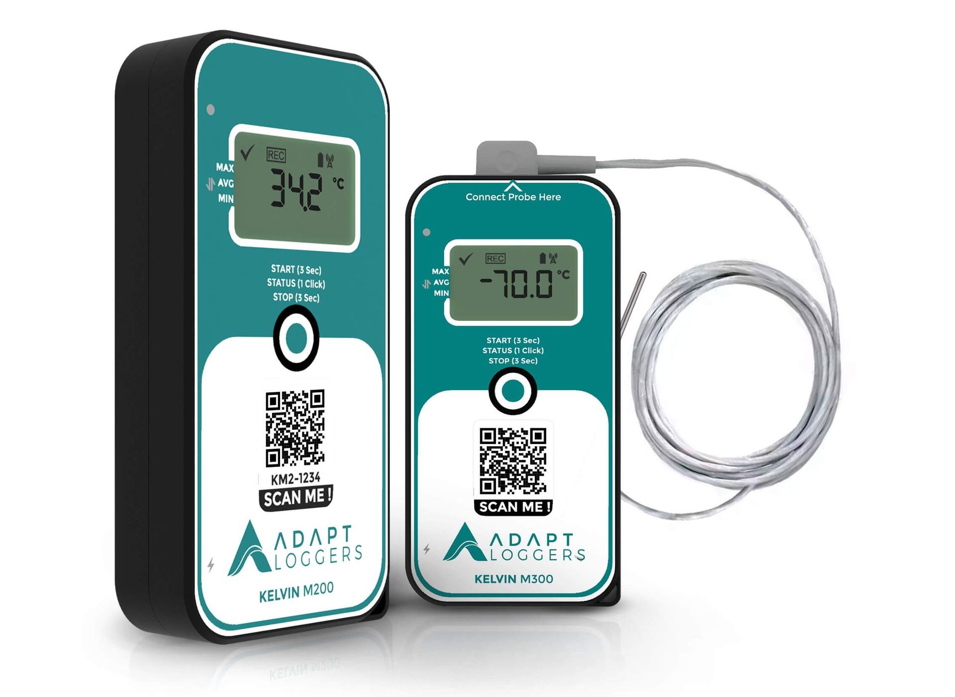 The KELVIN suite of devices is designed to monitor and track temperature-sensitive and high-value assets in real-time throughout the supply chain.