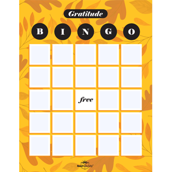 Gratitude Bingo