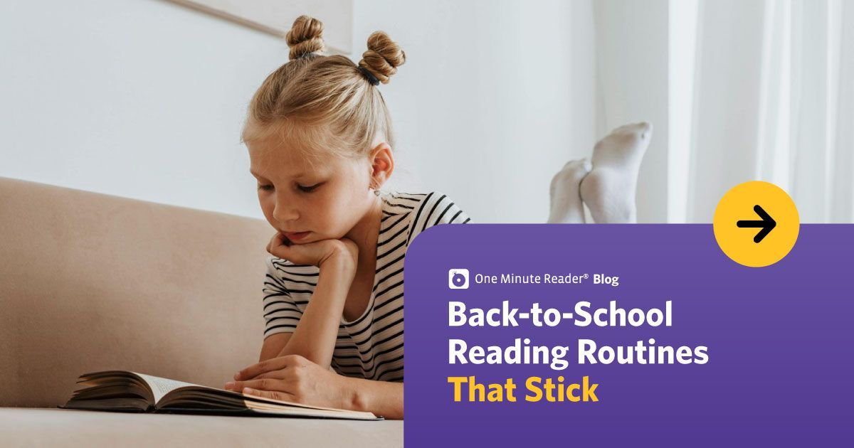 Back-to-School Reading Routines That Stick