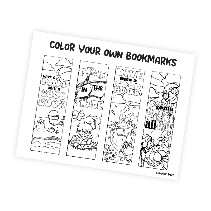 Color-Your-Own Bookmarks