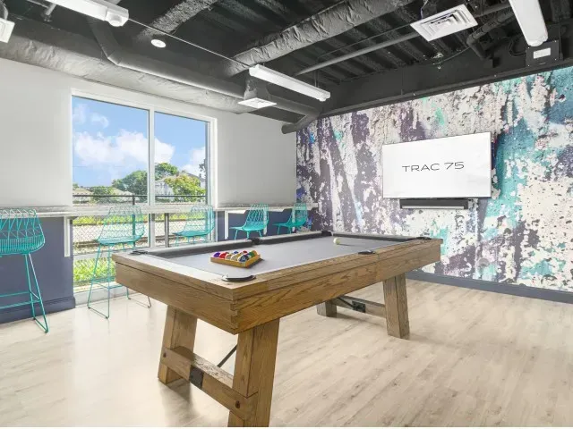 Billiards Table at Trac75.