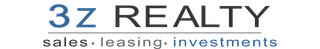 A logo for 3z realty sales leasing investments