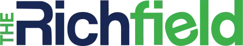 The Richfield logo in green and blue text