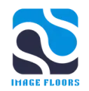 Logo for Image Floors, features stylized "SS" shape in blue and dark blue on a rounded square background.