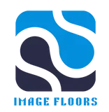 Logo for Image Floors, features stylized "SS" shape in blue and dark blue on a rounded square background.