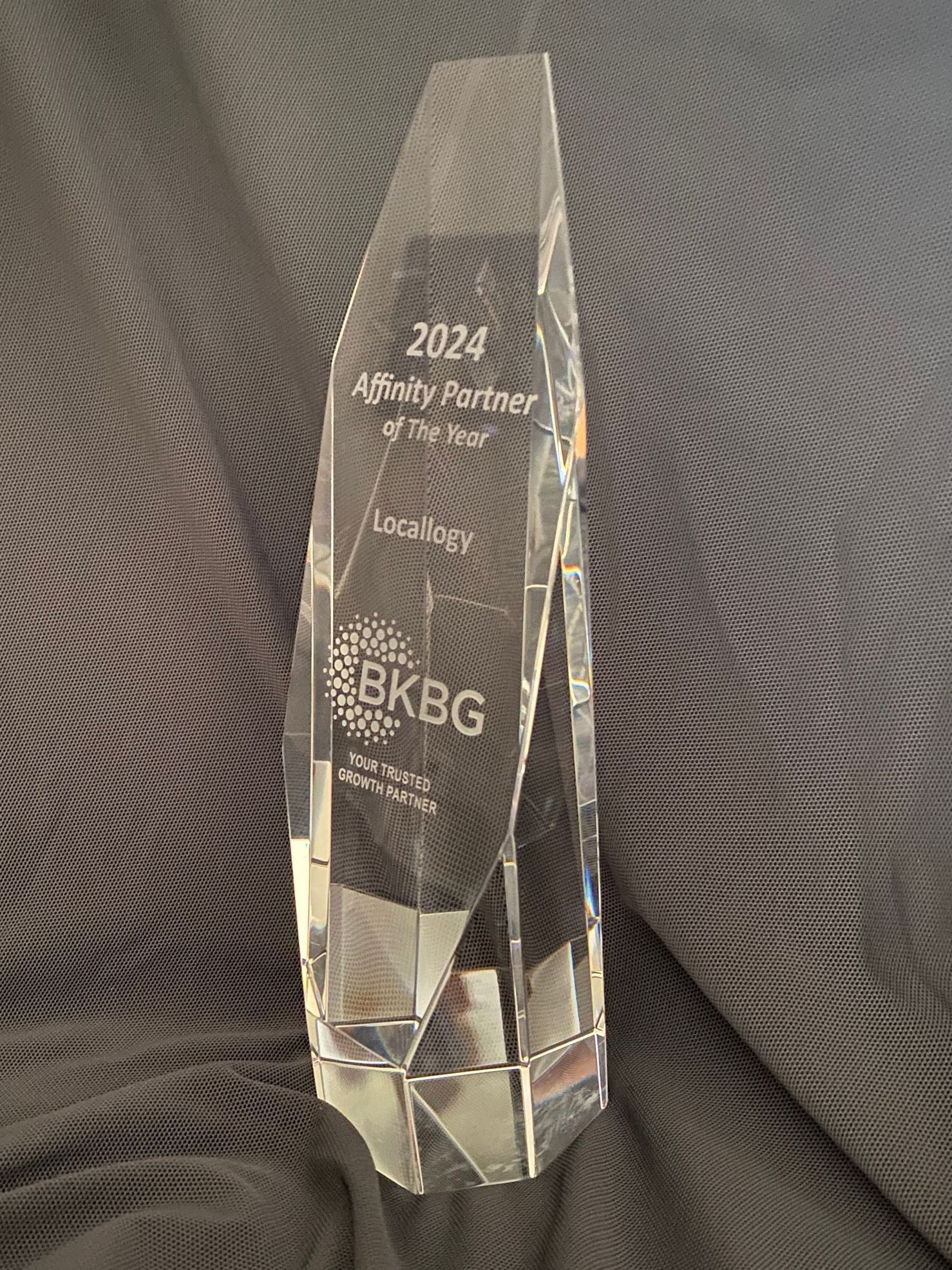 BKBG Affinity Partner of the Year 2024 Award