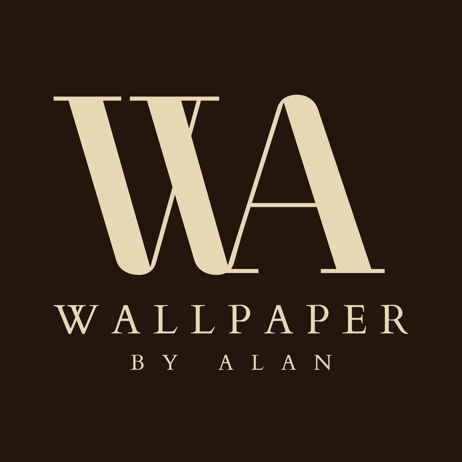 wallpaper by allan logo