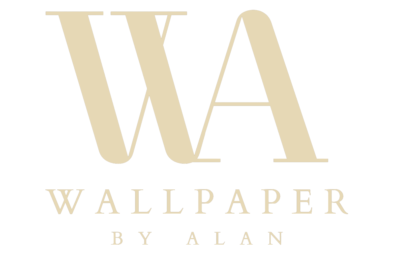 wallpaper by alan logo