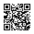 A black-and-white QR code used for scanning and accessing digital information.
