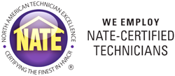 NATE logo with