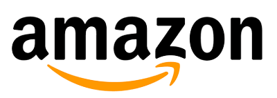 Amazon logo with a curved yellow arrow beneath the