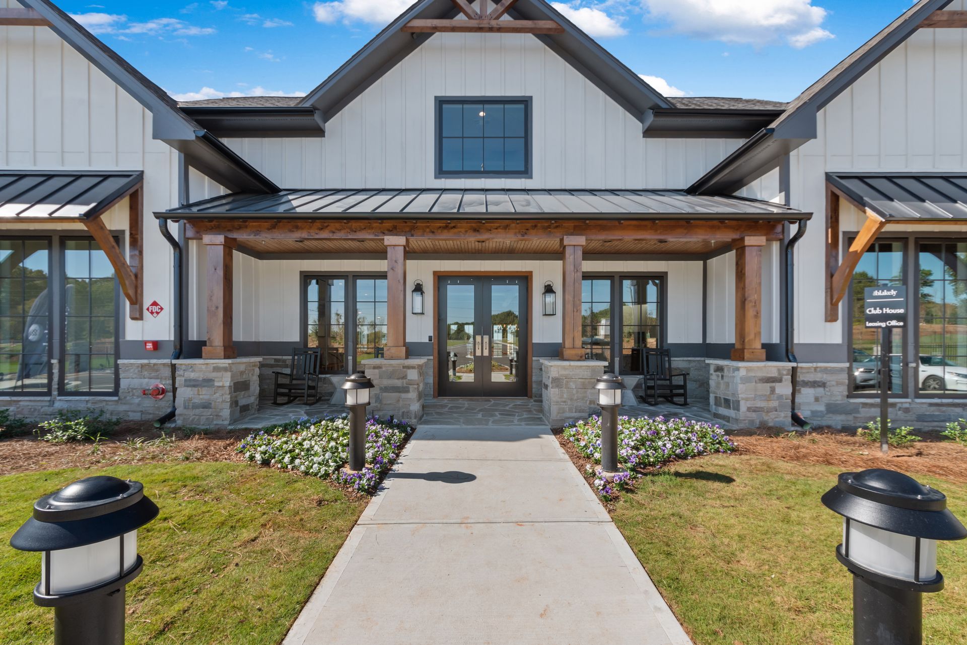 entryway to a building.