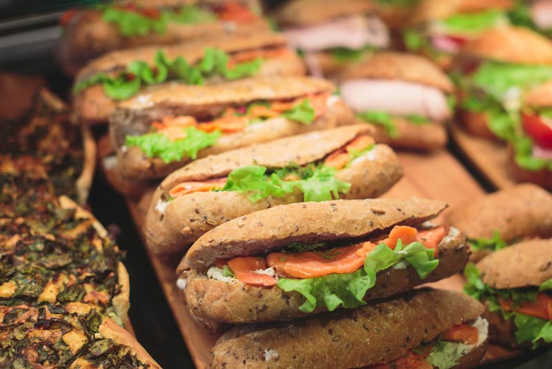 Sandwich — Catering Services in Deerugan,QLD