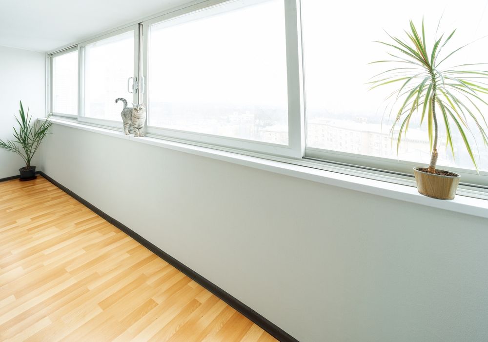 Bright Room With Large Windows — K & J Glass in Macksville, NSW