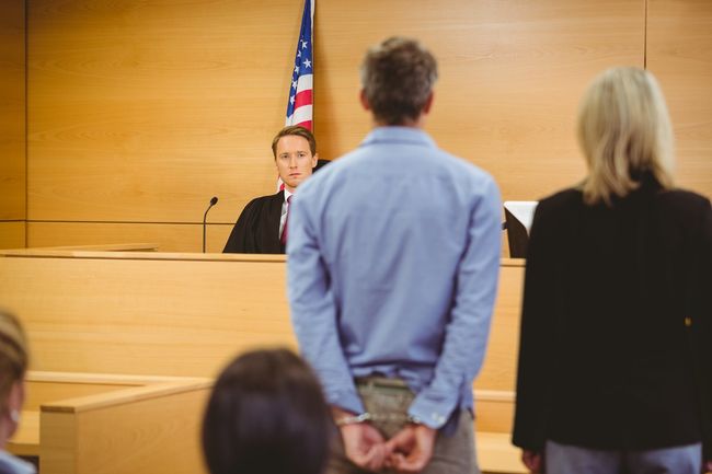 a court having a hearing