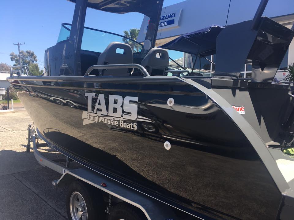 Black TABS Boat — Intune Marine in Alligator Creek, QLD