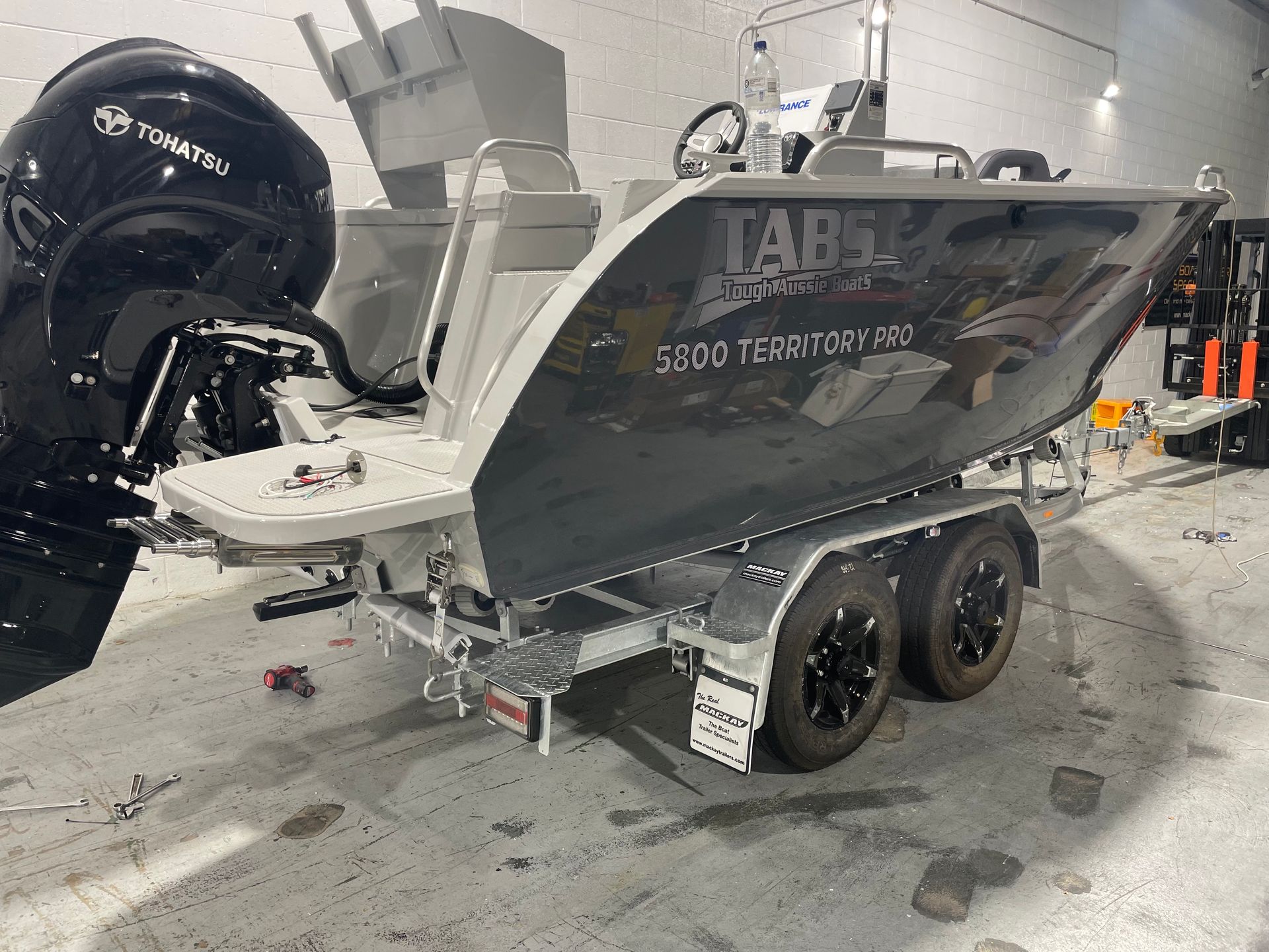 Close Up Of Boat Interior and Storage — Intune Marine in Alligator Creek, QLD