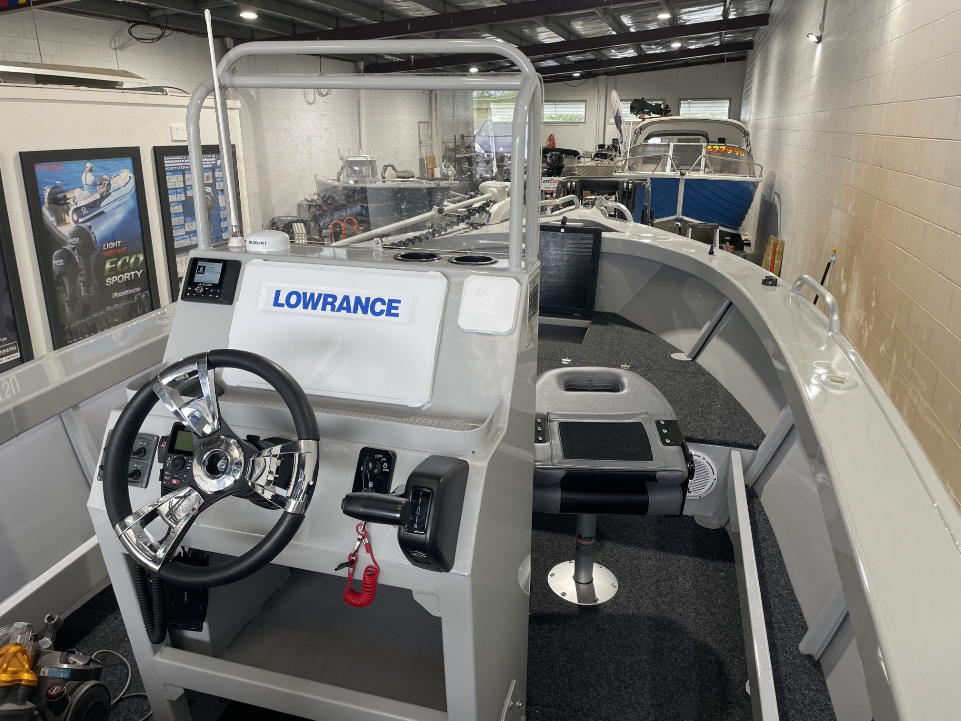 Lowrance Boat Steering & Controls — Intune Marine in Alligator Creek, QLD