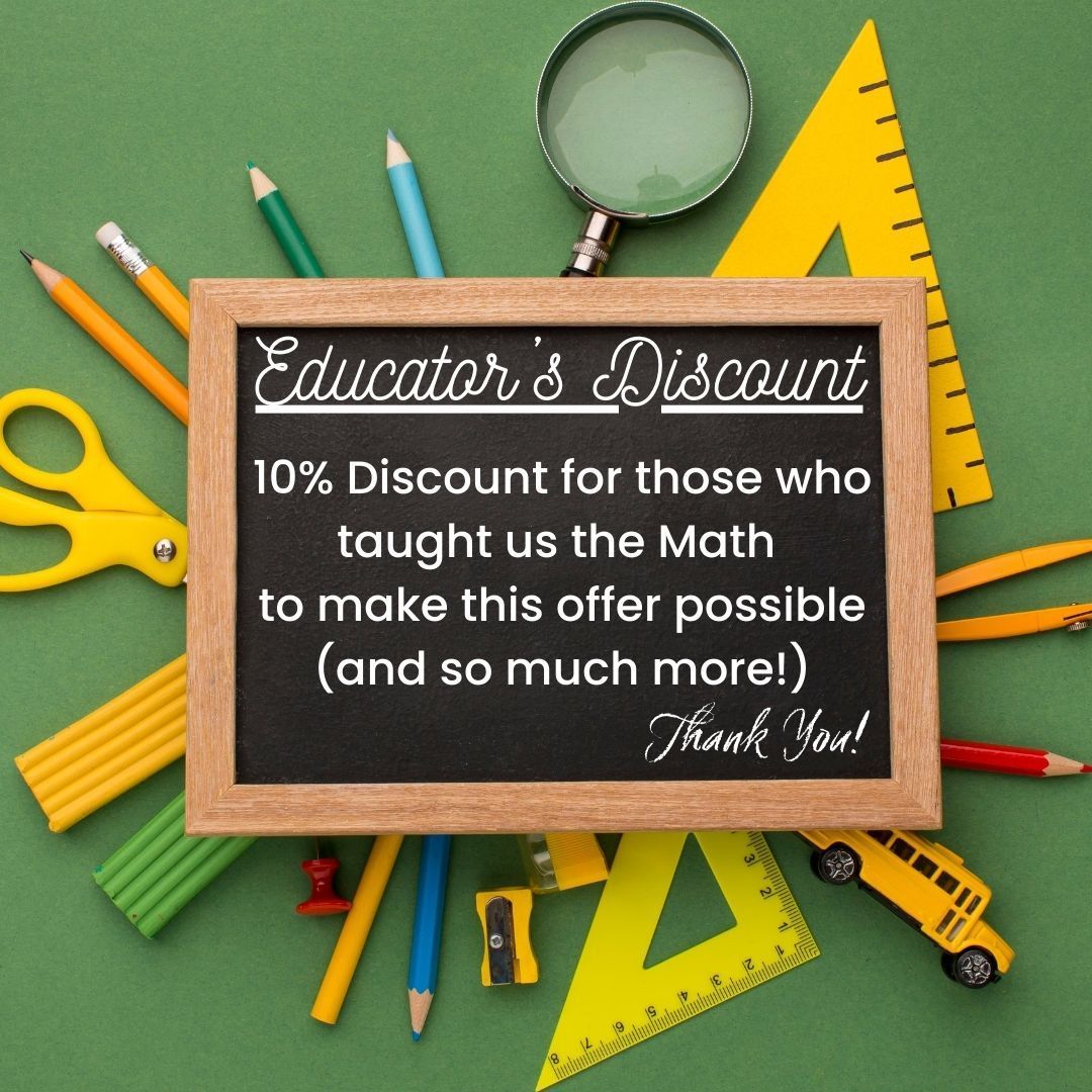 Educator Discount 10% Off