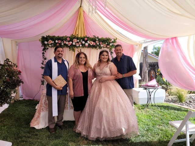 Birthday Blessing Ceremony for this young woman offered by her parents and presided over by Rev. Steve