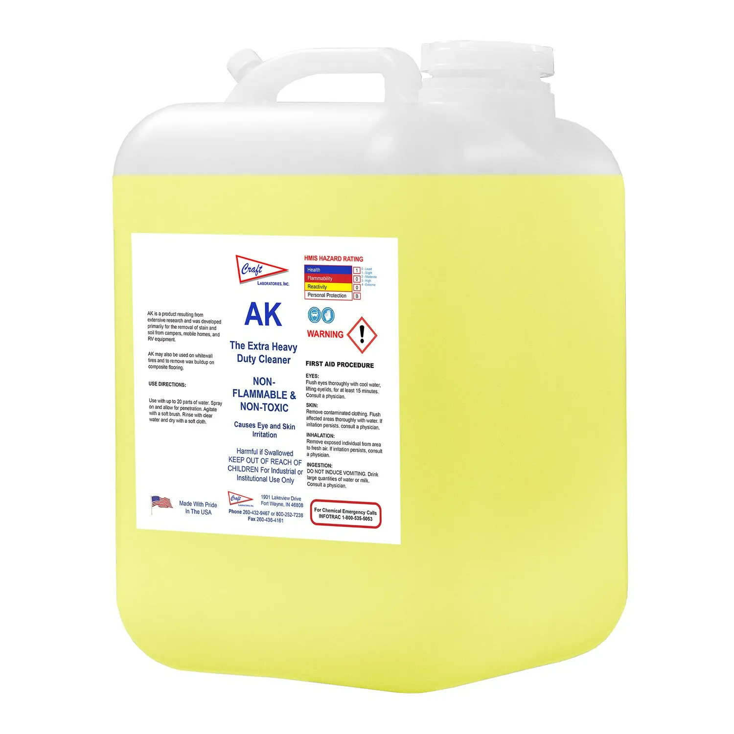 AK Product — Fort Wayne, IN — Craft Laboratories Inc.