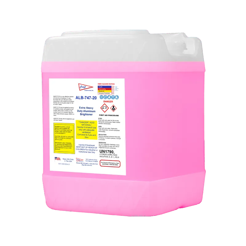 ALB-747 (20,24) — Fort Wayne, IN — Craft Laboratories Inc.
