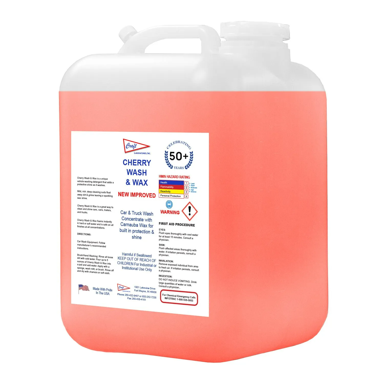 Cherry Wash & Wax — Fort Wayne, IN — Craft Laboratories Inc.