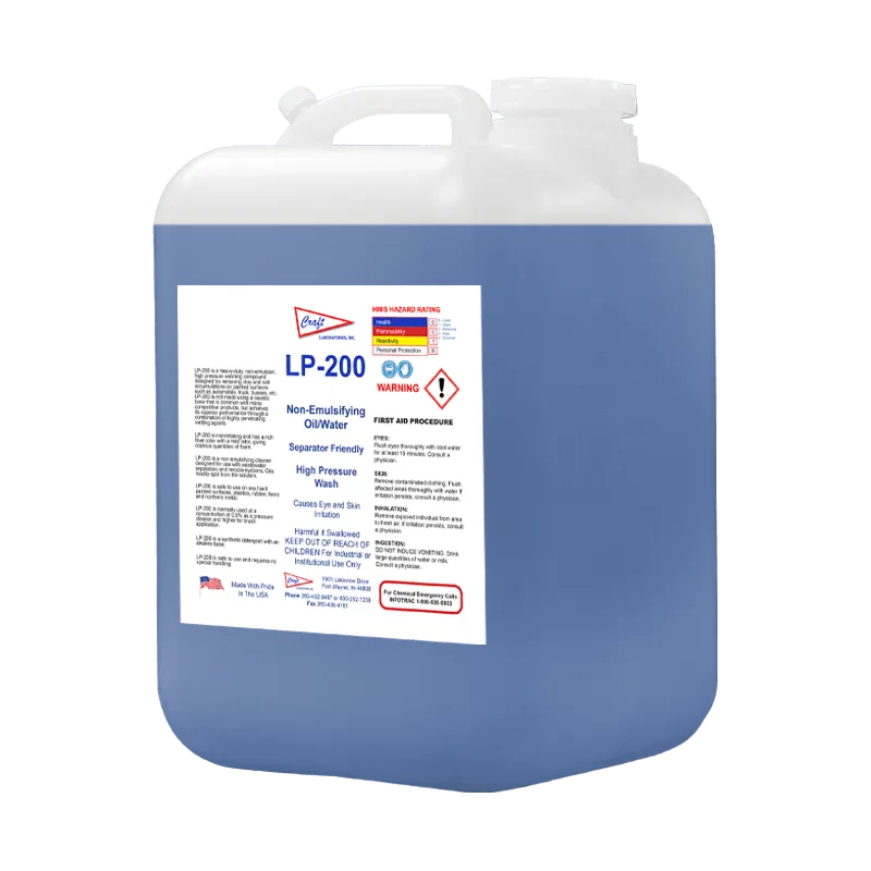LP-200 Pressure Wash Soaps — Fort Wayne, IN — Craft Laboratories Inc.