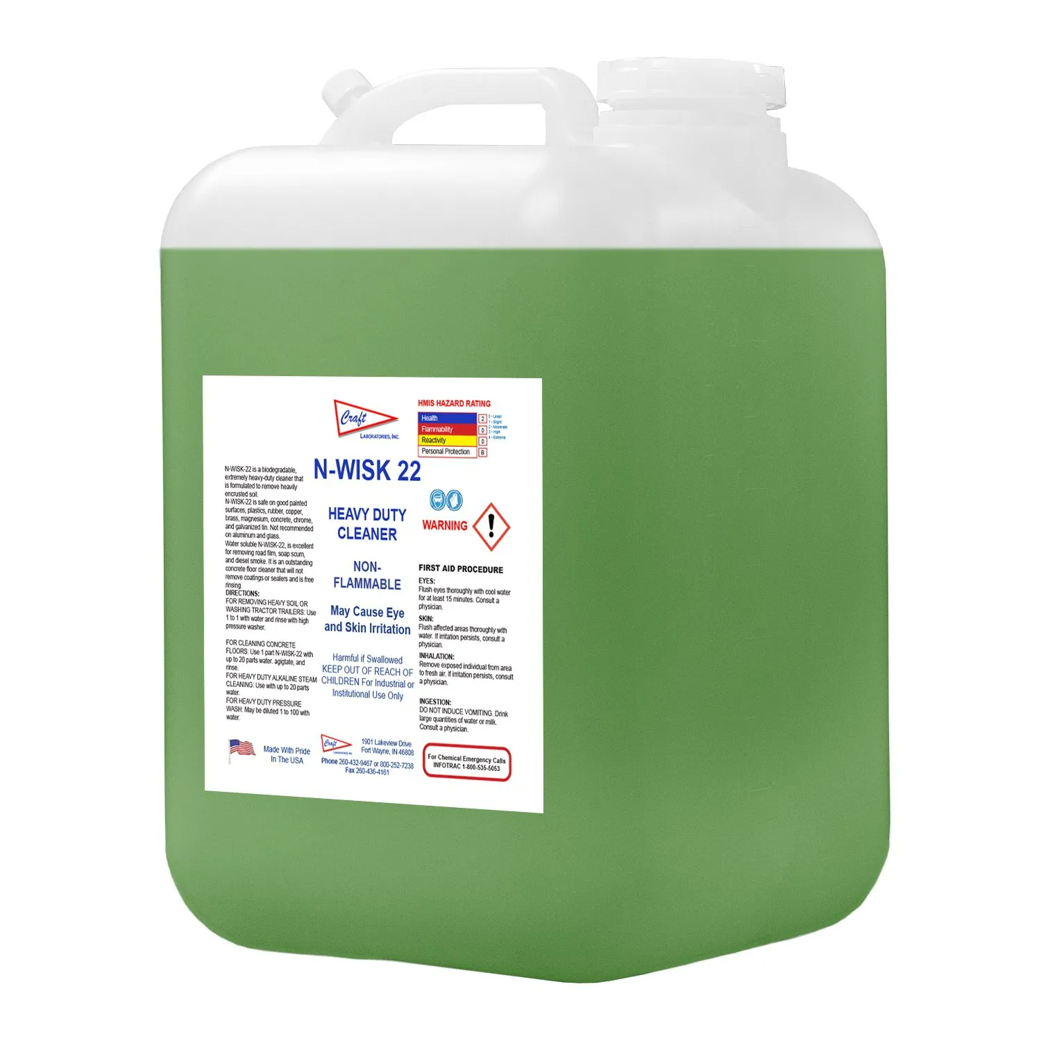 N-Wisk 22 Product — Fort Wayne, IN — Craft Laboratories Inc.