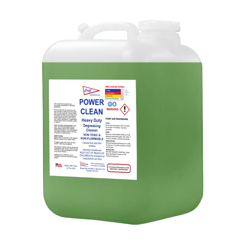 Powerclean Product — Fort Wayne, IN — Craft Laboratories Inc.