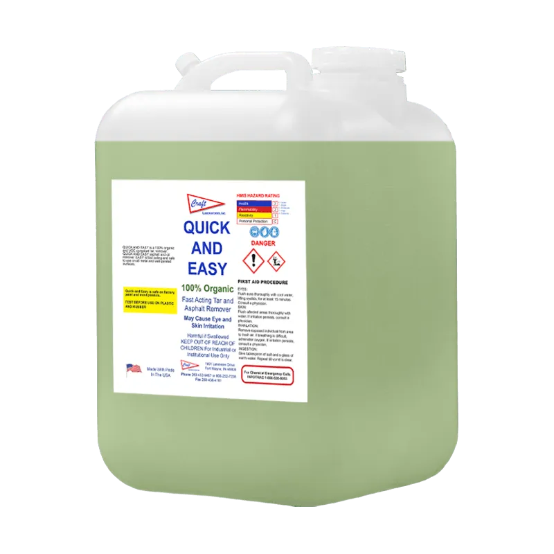 Quick & Easy — Fort Wayne, IN — Craft Laboratories Inc.