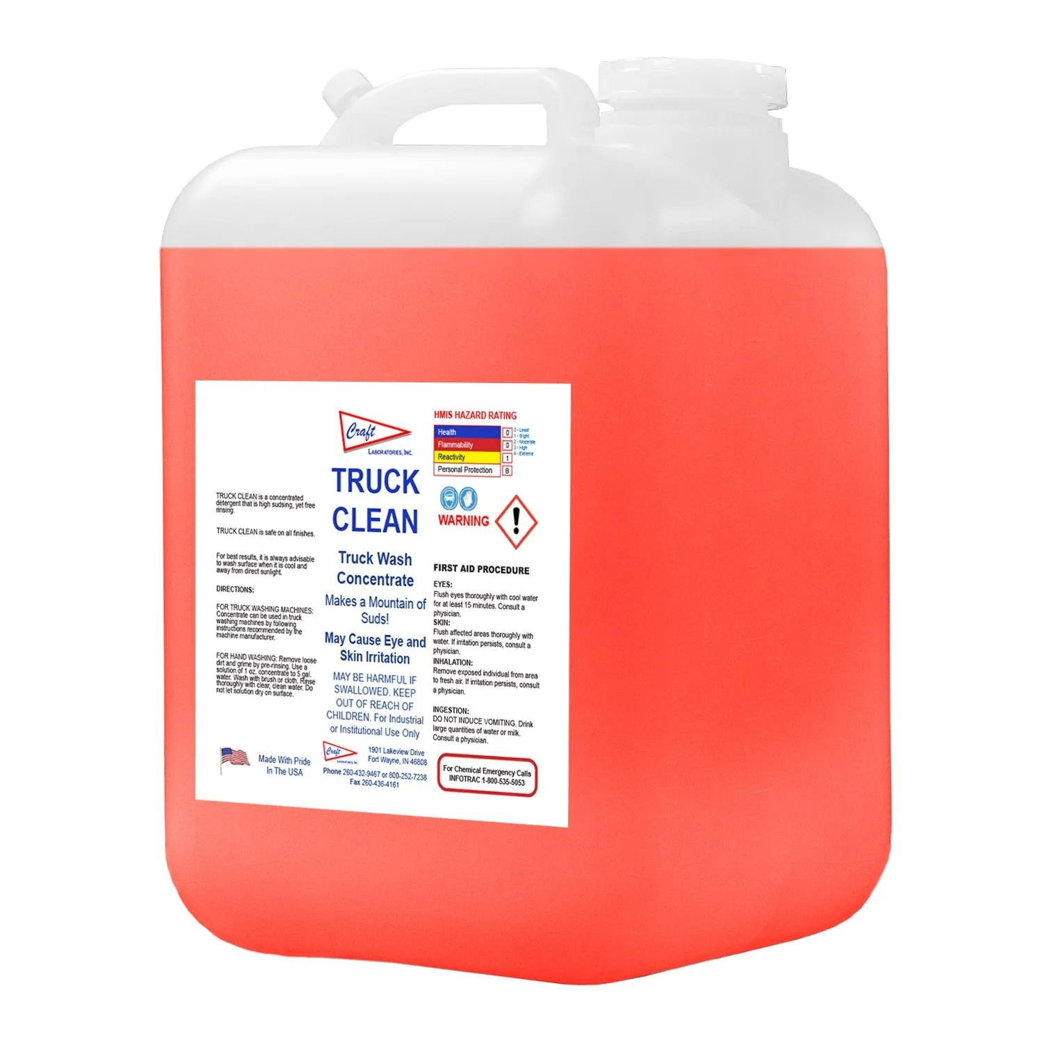 Truck Clean — Fort Wayne, IN — Craft Laboratories Inc.