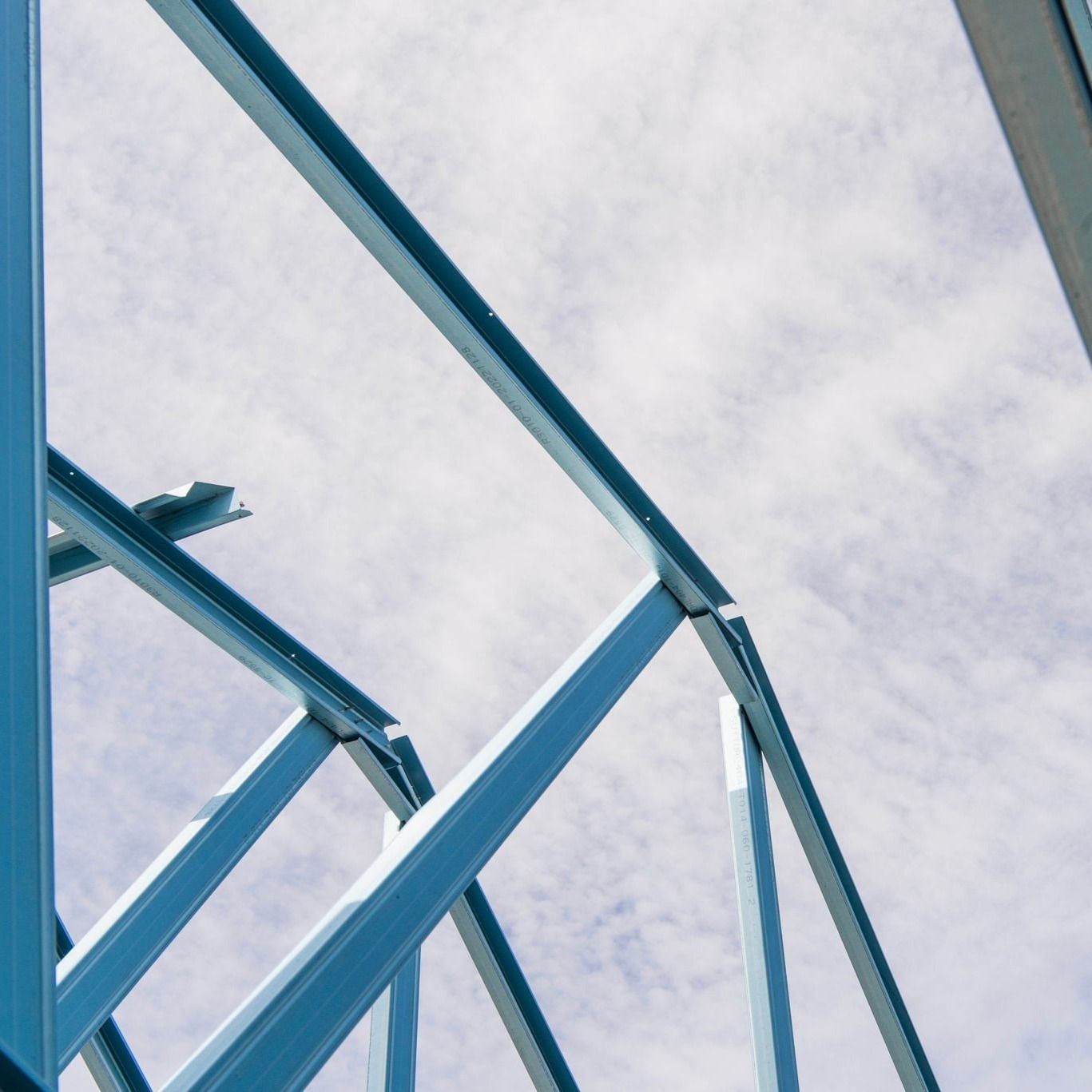 A Metal Structure With A Blue Sky In The Background — Steel Frame Company In Tamworth, NSW