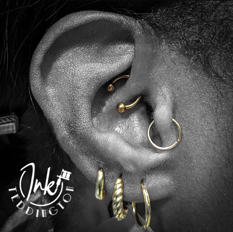 Piercing ears, noses, navels and more