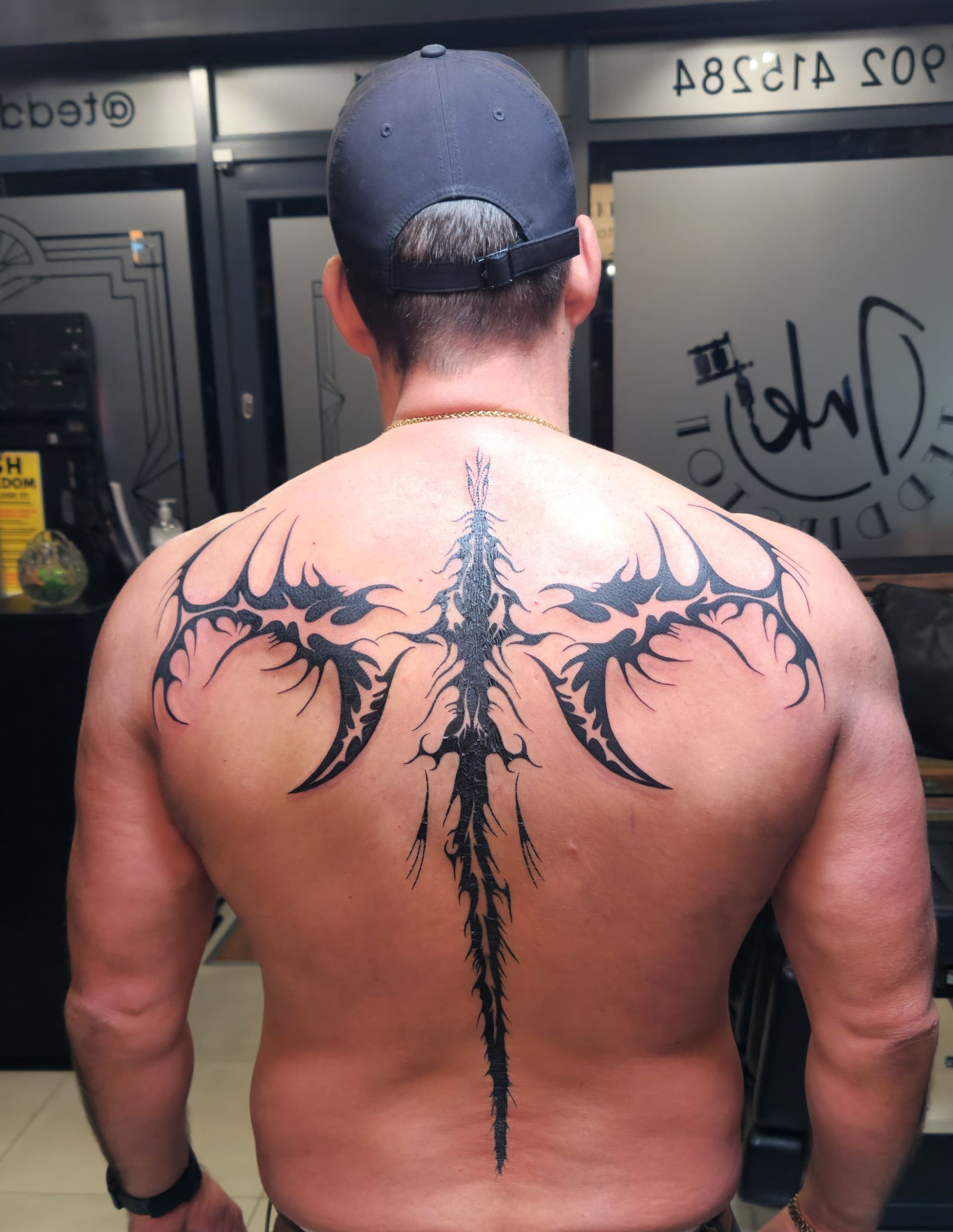 Dragon Back Tattoo
