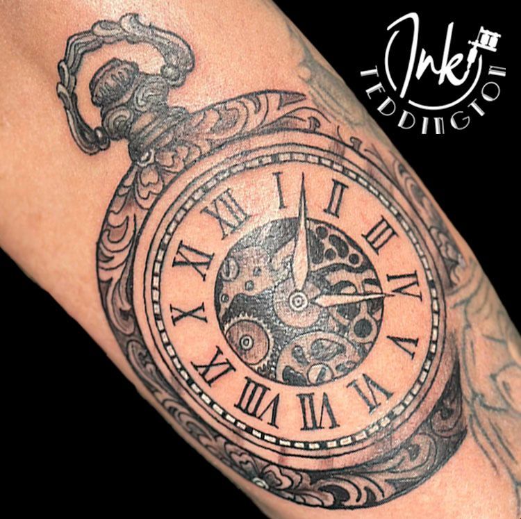 Time Keeps Ticking Clock Sleeve