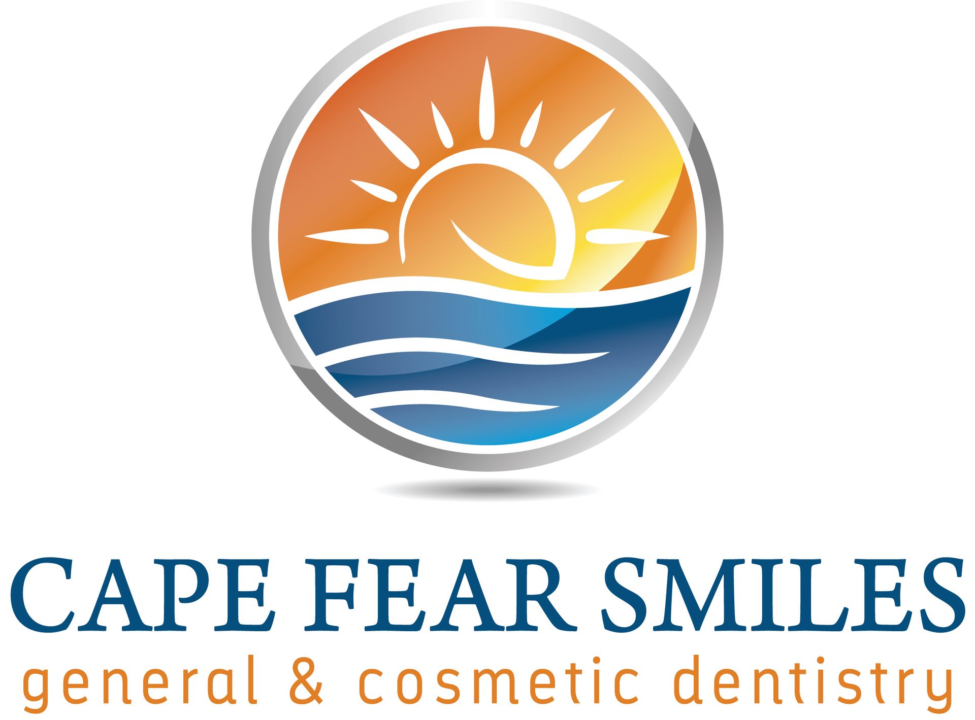 The logo for cape fear smiles general & cosmetic dentistry