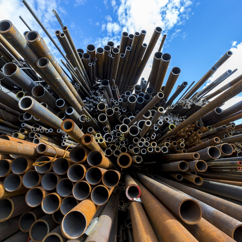 Scrap Metal Recycling — Recycled Metal Pipes in Kennedale, TX