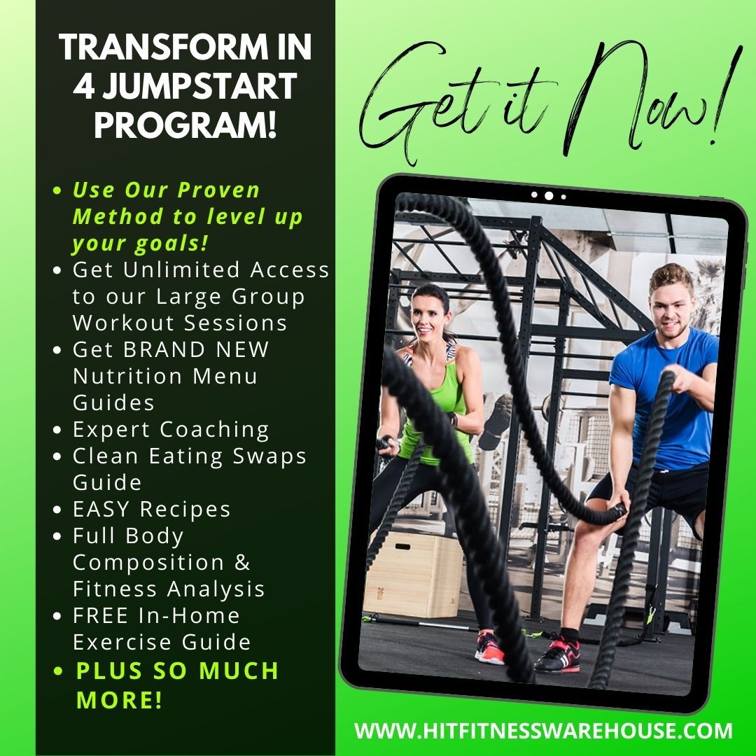 Transform in 4 fitness and nutrition program.