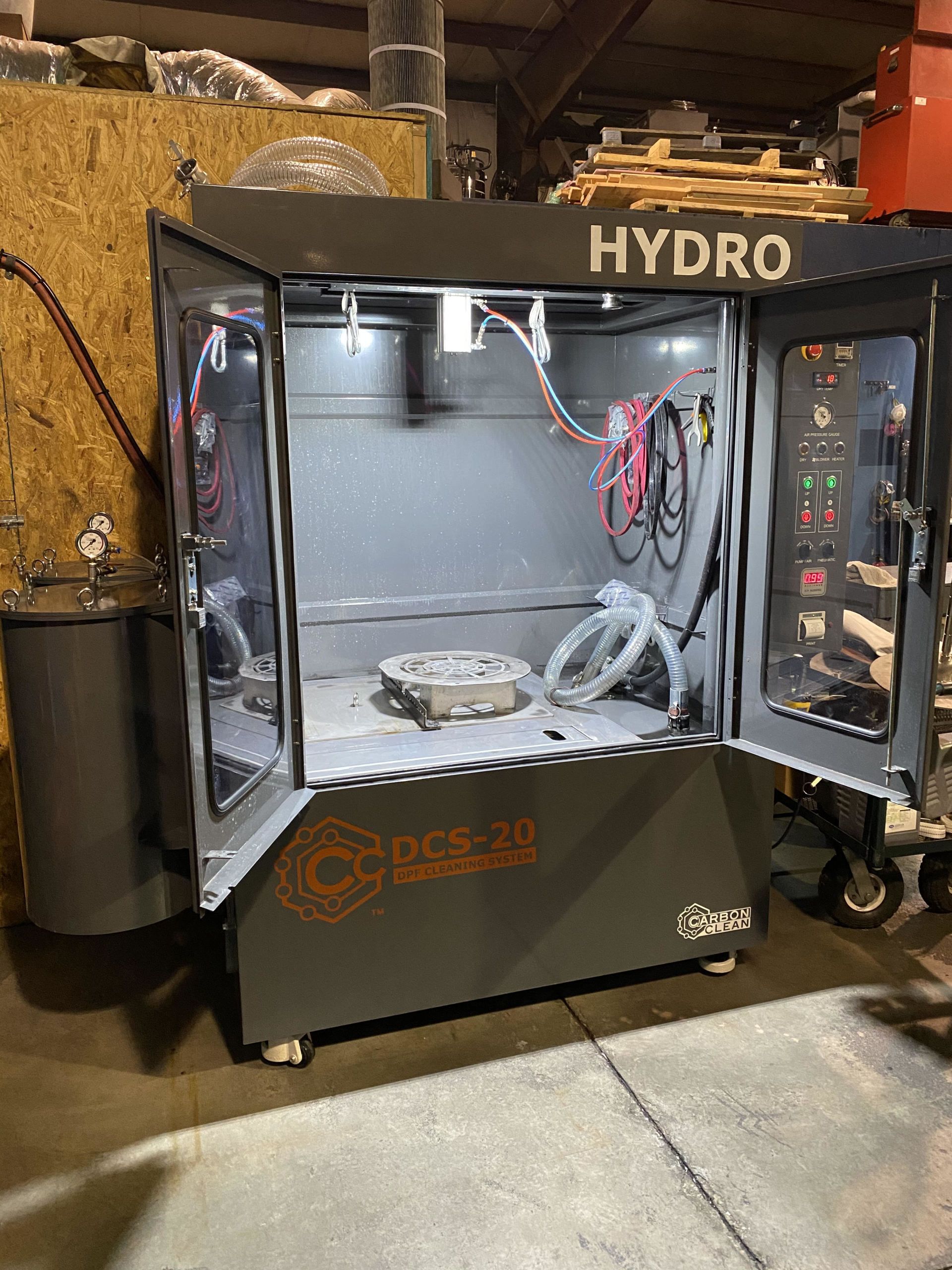 DCS-20 Pneumatic Filter Cleaning