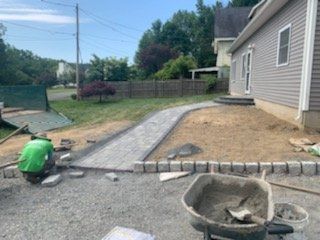 Construction of Driveway — Pine Bush, NY — Creative Touch Landscaping & Home Improvement Inc.