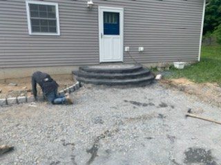 Construction of House Driveway — Pine Bush, NY — Creative Touch Landscaping & Home Improvement Inc.