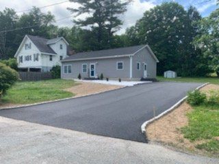 After Construction of House Driveway — Pine Bush, NY — Creative Touch Landscaping & Home Improvement Inc.