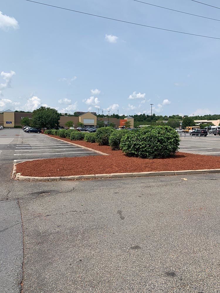 Commercial Mulching Project — Pine Bush, NY — Creative Touch Landscaping & Home Improvement Inc.