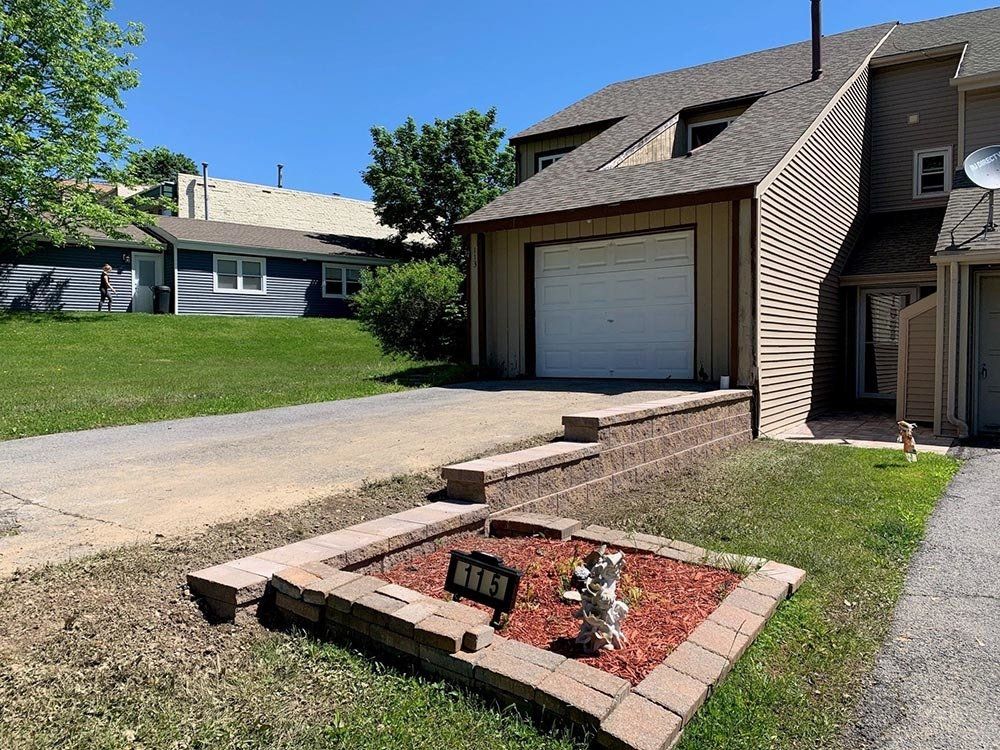 After Installation of Residential House Retaining Wall — Pine Bush, NY — Creative Touch Landscaping & Home Improvement Inc.