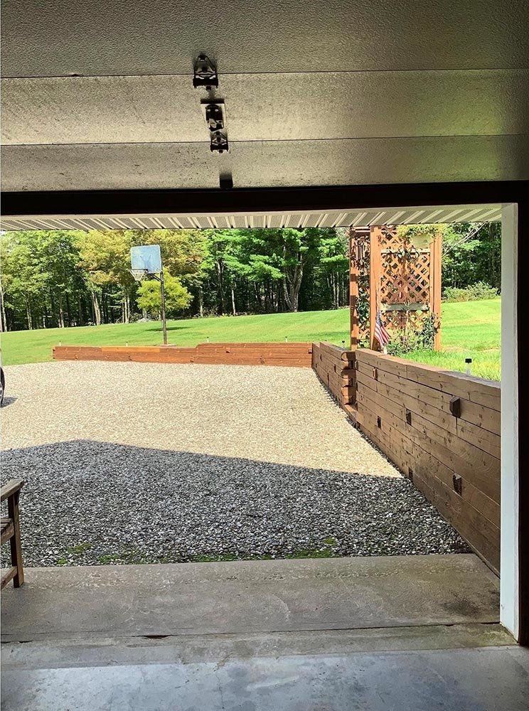Wood Retaining Wall — Pine Bush, NY — Creative Touch Landscaping & Home Improvement Inc.