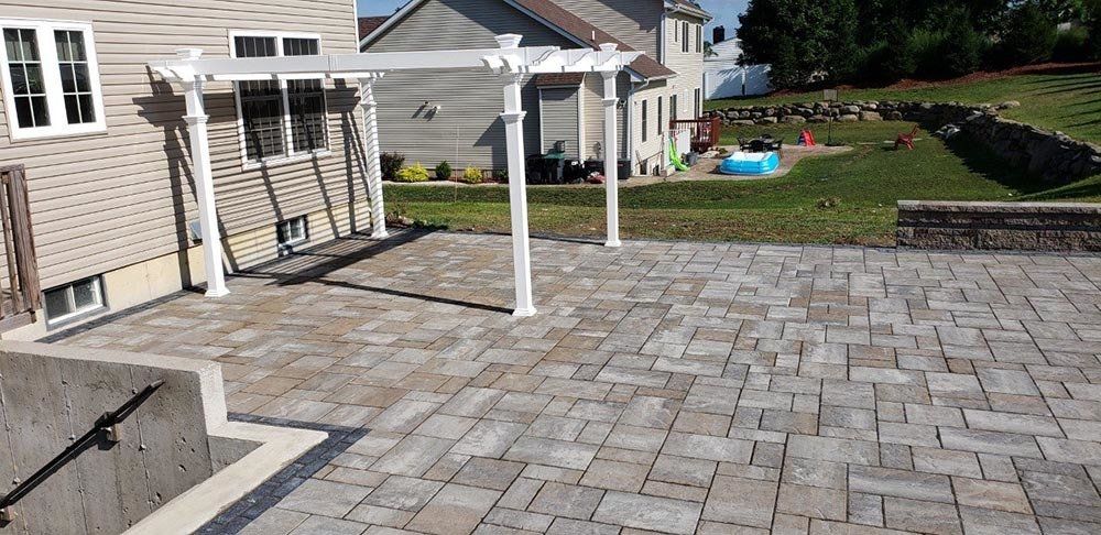 Newly Built Patio — Pine Bush, NY — Creative Touch Landscaping & Home Improvement Inc.