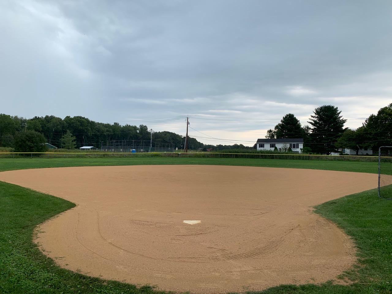 Brand New Painted Athletic Field — Pine Bush, NY — Creative Touch Landscaping & Home Improvement Inc.