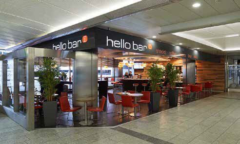 Hello Bar, Ankunft 1, Flughafen Zürich