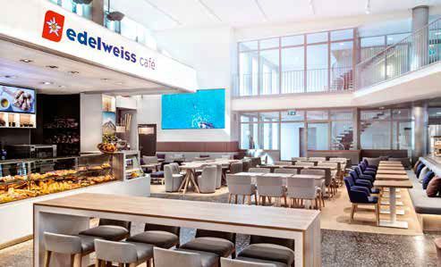 Edelweiss Café, Check-In 1, Flughafen Zürich